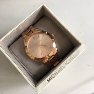 Rose gold Michael kors watch!